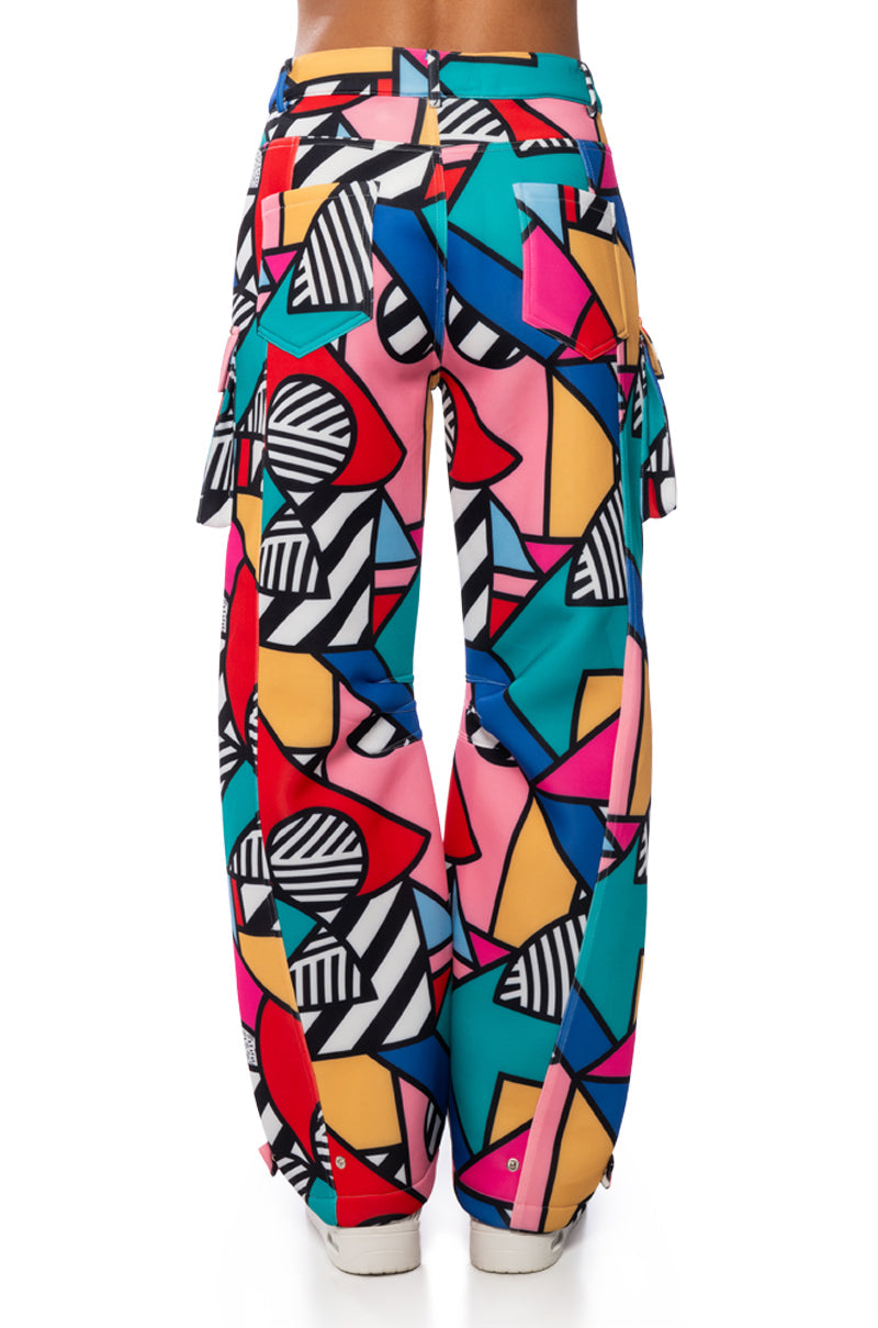 PIECE OF ART CARGO POCKET PANT