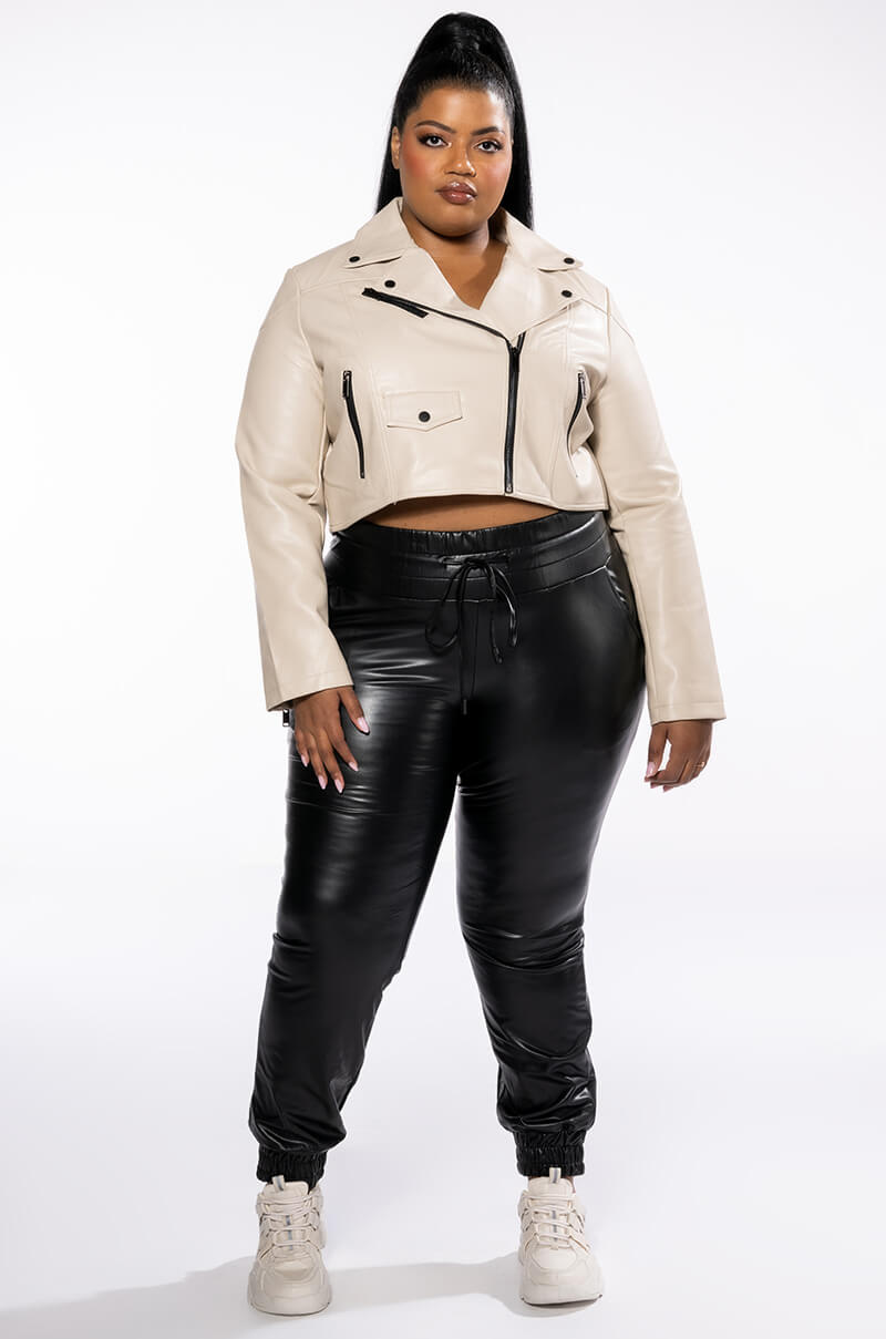 PLUS COUNT THE STARS BASIC MOTO JACKET