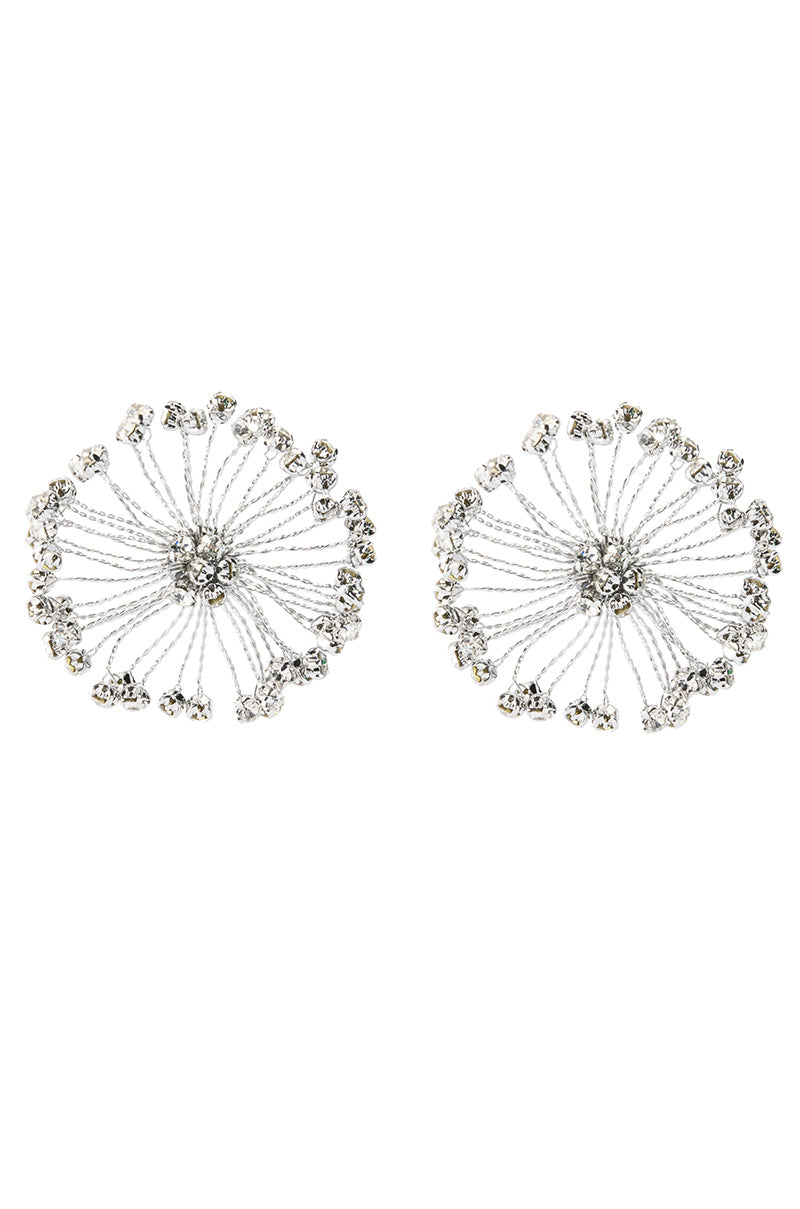 PRETTY PLEASE EARRING IN SILVER