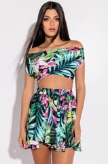 RITA FLORAL MINI SHORTS