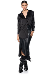 READY FOR ANY OCCASION SATIN SHIRT