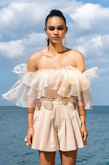 ROSIE RUFFLE SLEEVE BLOUSE