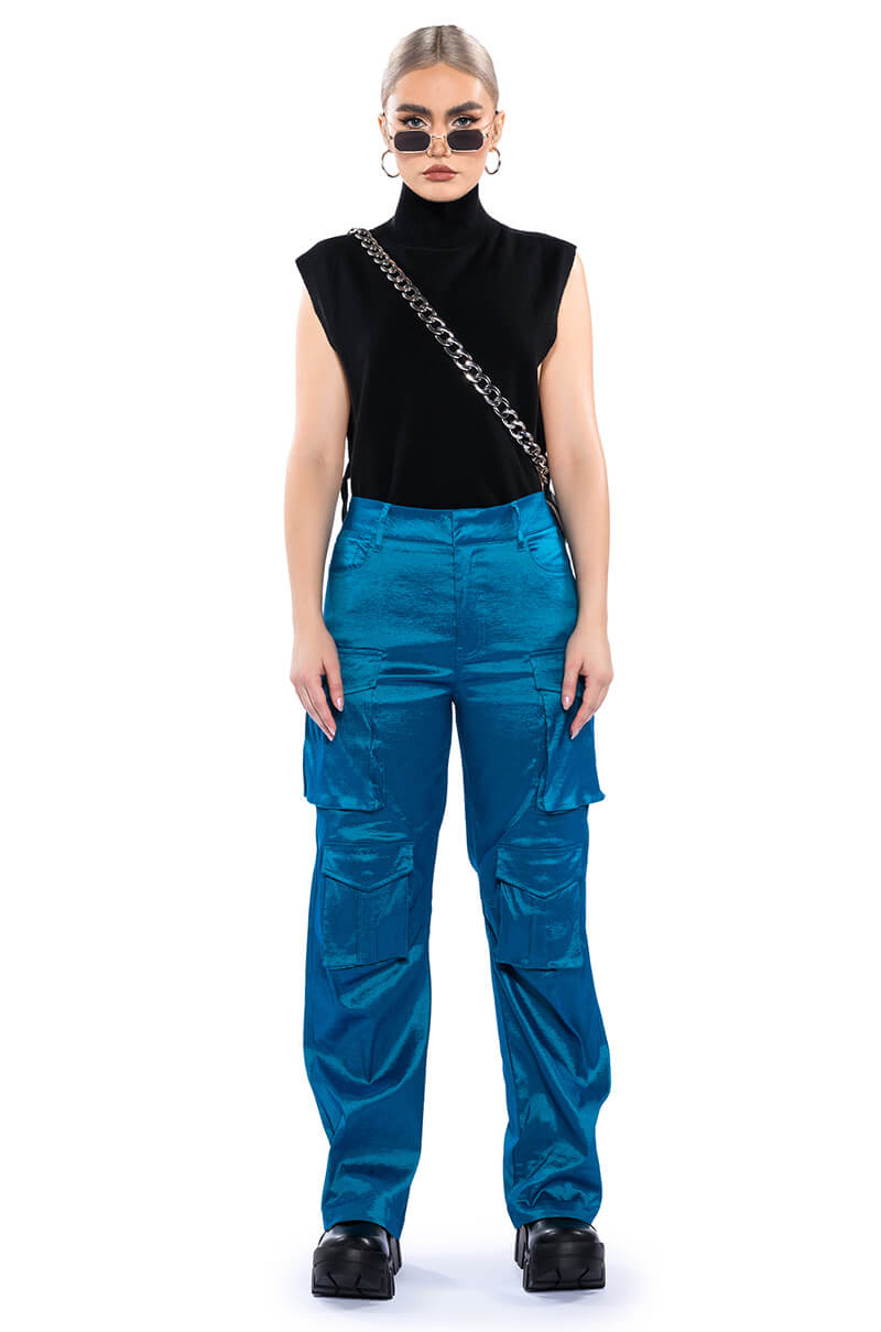 RUN IT UP STRETCH CARGO PANTS