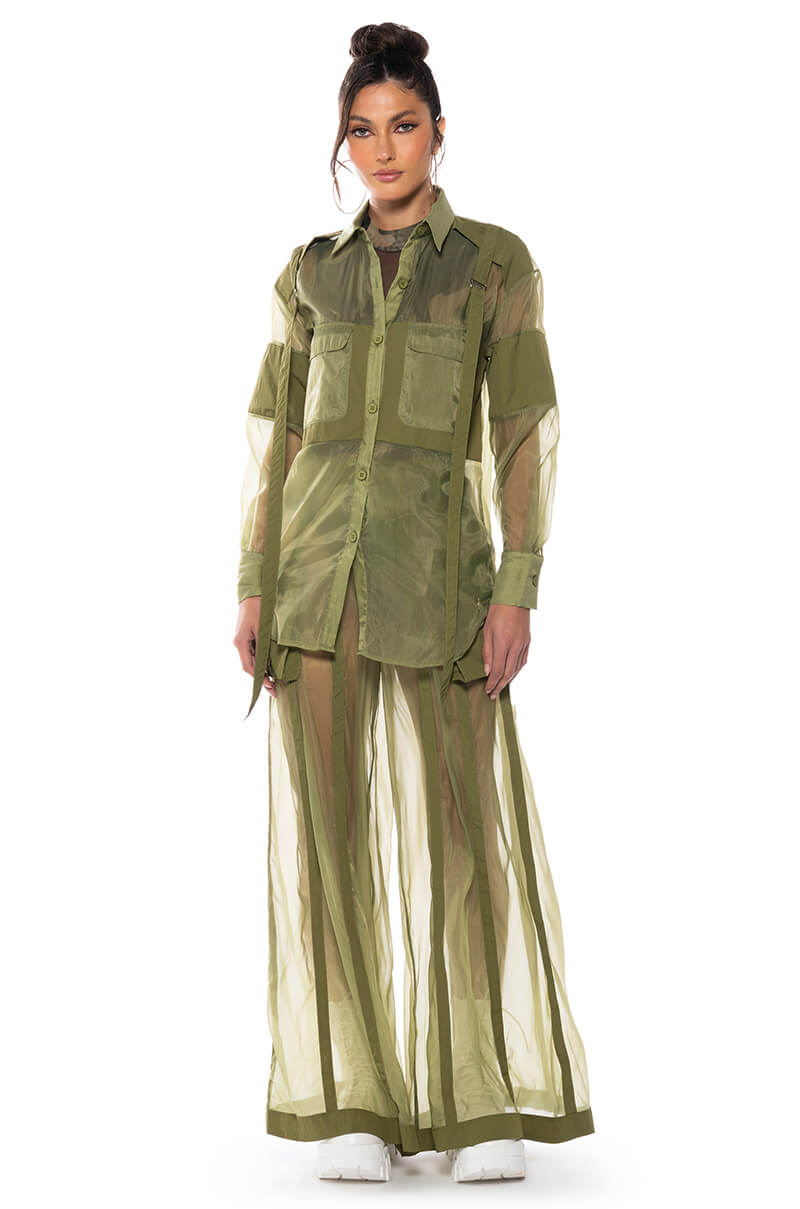 CELINE WIDE LEG TROUSER