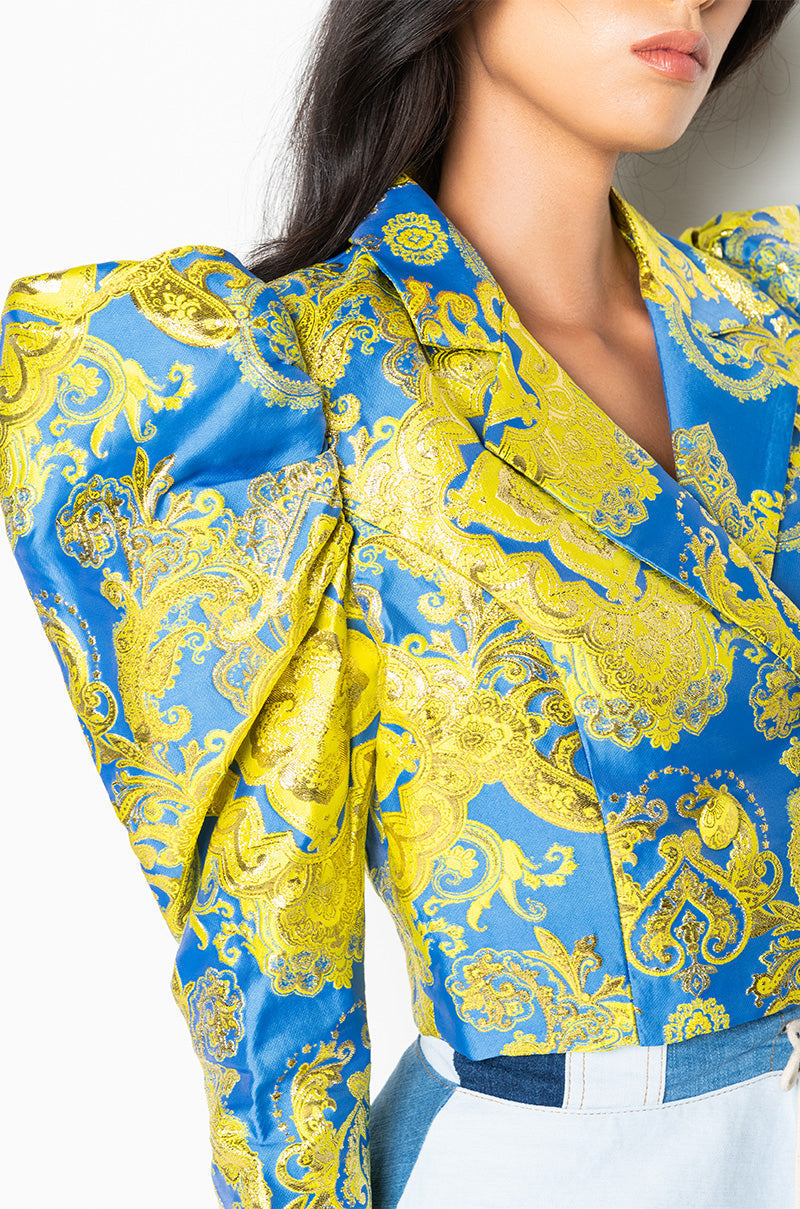 SAPPHIRE FASHION LONG SLEEVE BLOUSE
