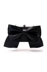SITTING PRETTY FAUX LEATHER CLUTCH