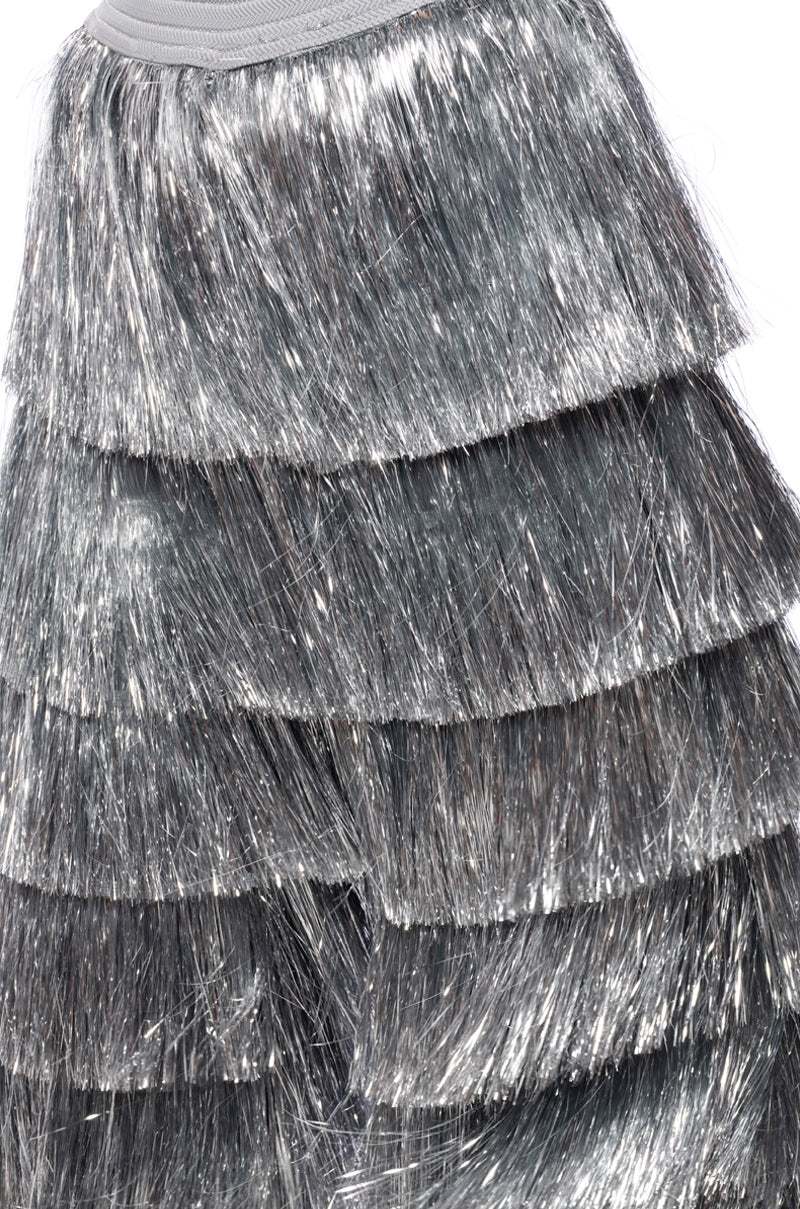 SO FANCY METALLIC FRINGE PANT