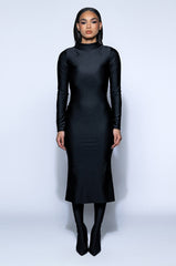 ONE OF ONE LONG SLEEVE MIDI DRESS