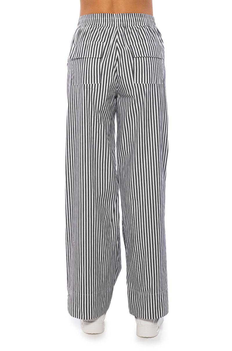 START THE DAY POPLIN PULL ON PANTS