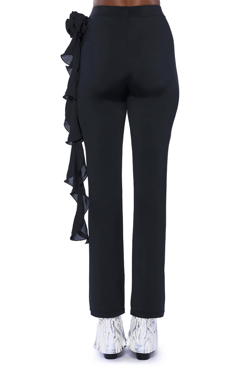 STELLA FLOUNCED FLARED LEGGING