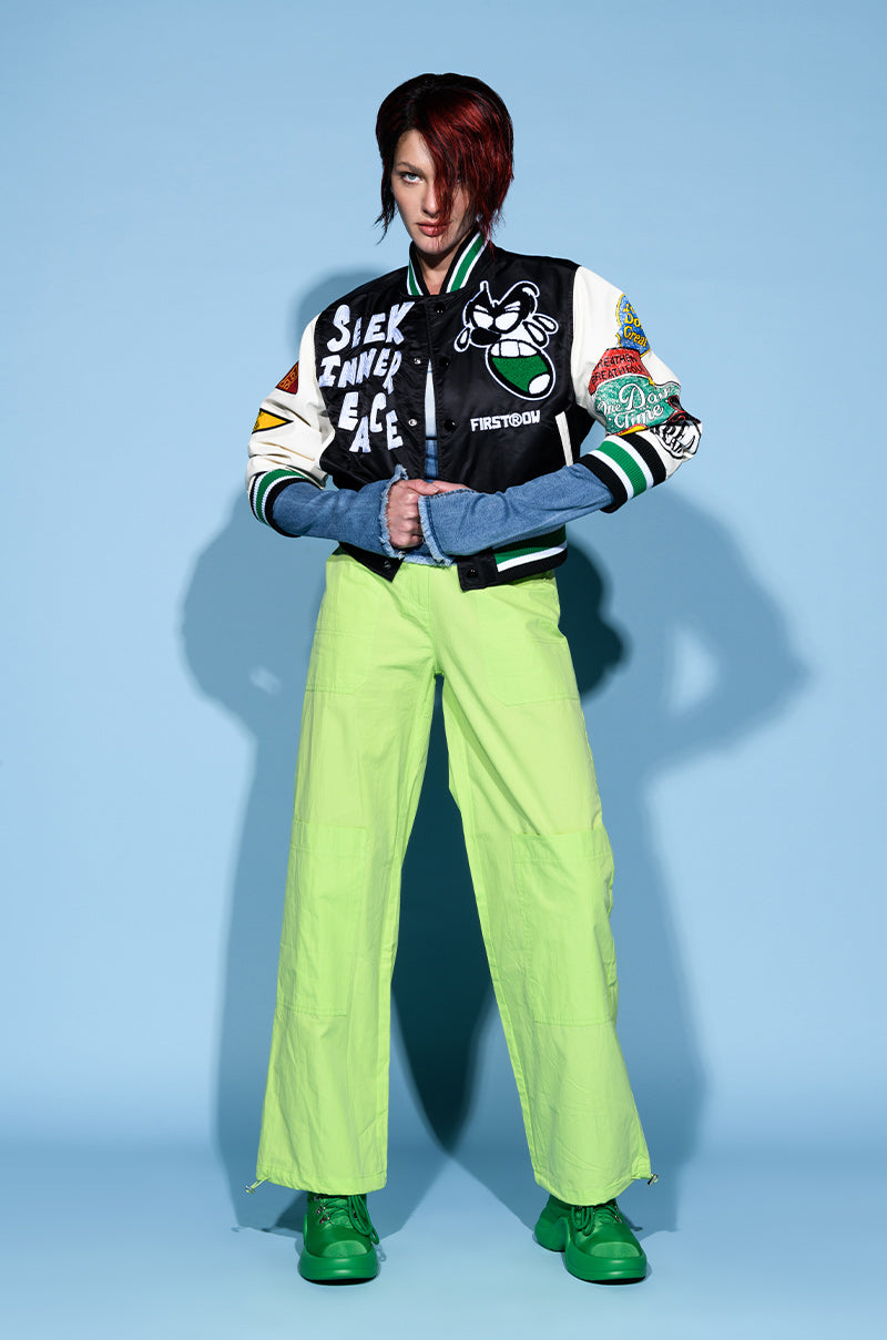 STOP AND STARE WIDE LEG TROUSER