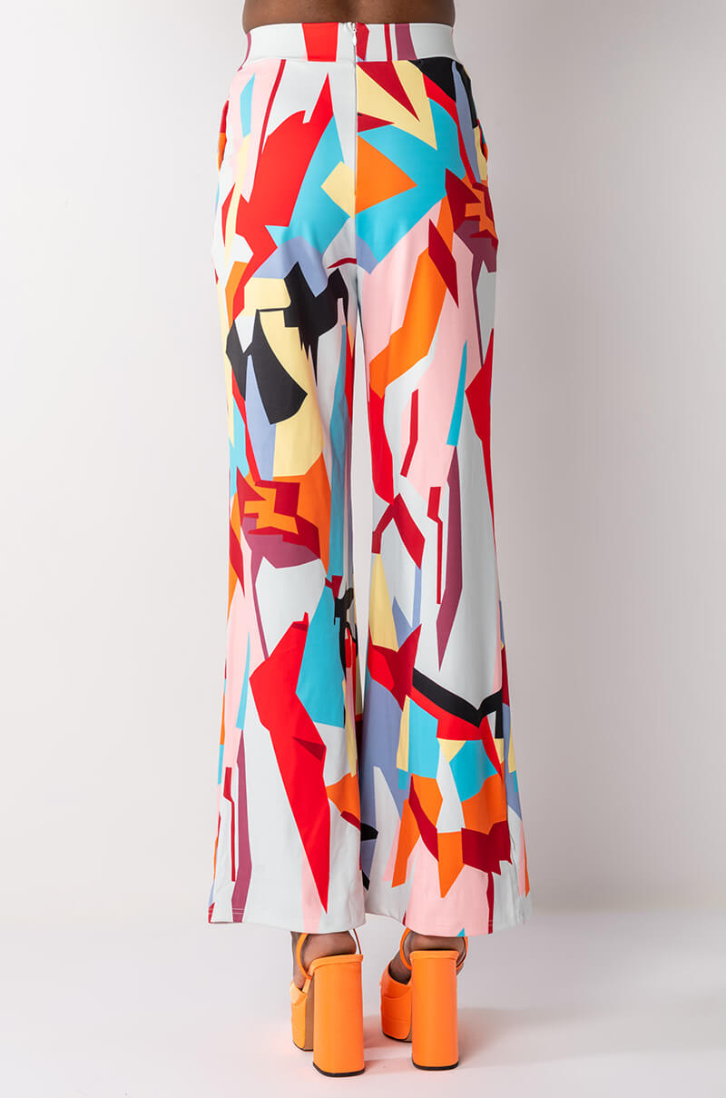 TAKIN IT EASY HIGH WAIST PALAZZO PANT