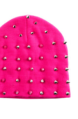 TALK OF THE TOWN STUDDED BEANIE