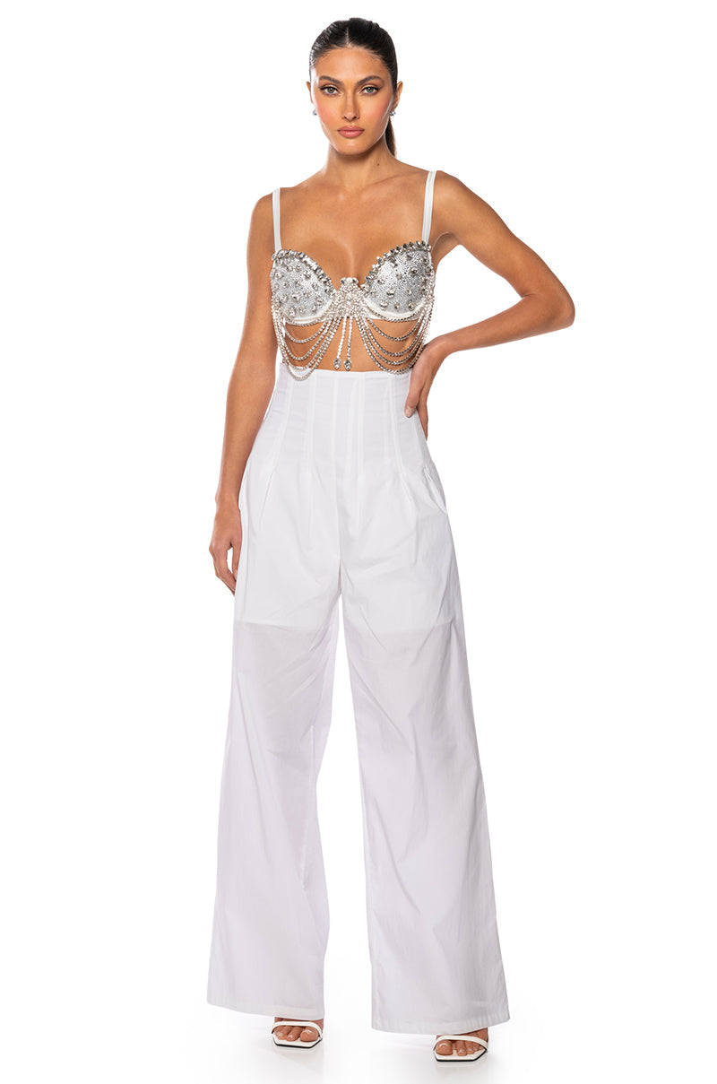 THAT GIRL STRAIGHT LEG CORSET PANT