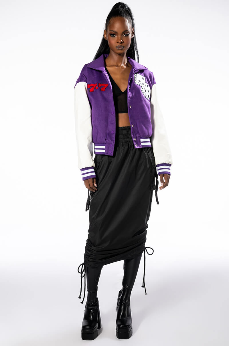 THIS IS MY LUCKY VARSITY JACKET