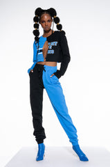 TRYOUTS CUT OUT CROPPED SWEATSHIRT