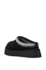UGG TAZZ FLAT SLIPPER IN BLACK
