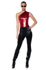 WILD CHILD METALLIC BODYSUIT