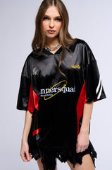WINNER SQUAD VARSITY JERSEY IN BLACK