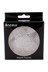 X MARKS THE SPOT EMBELLISHED NIP STICKER